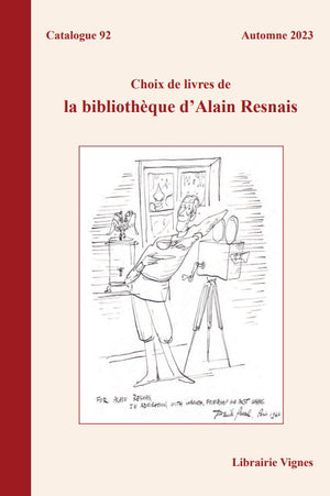 Catalogue 92 - Bibliothèque d'Alain Resnais - septembre 2023