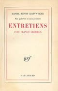 KAHNWEILER (Daniel-Henry). | Mes galeries et mes peintres. Entretiens avec Francis Crémieux.