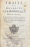 CHABERT (Philippe). | Traité des maladies vermineuses dans les animaux.