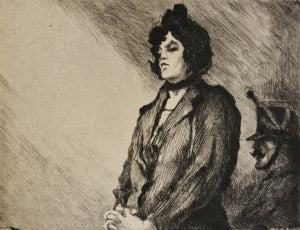 GONCOURT (Edmond de). | La Fille Elisa. Edition illustrée de vingt pointes-sèches originales de Paul-Louis Guilbert.