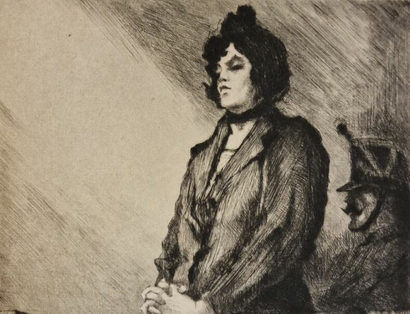 GONCOURT (Edmond de). | La Fille Elisa. Edition illustrée de vingt pointes-sèches originales de Paul-Louis Guilbert.