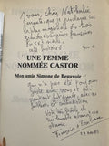 EAUBONNE (Françoise d'). | Une Femme nommée Castor. Mon amie Simone de Beauvoir.