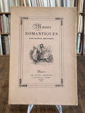 BOUTERON (Marcel). | Muses romantiques.