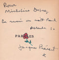 PREVERT (Jacques). | Paroles. Edition revue et augmentée.
