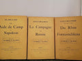 SEGUR (Comte Philippe de). | De 1800 à 1812. Un aide de camp de Napoléon. Mémoires du général comte de Ségur. Tome I, Tome II (La campagne de Russie) et tome III (1813-1814-1815, du Rhin à Fontainebleau).