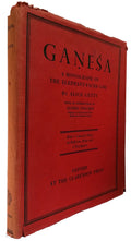 GETTY (Alice). | Ganesa : a Monograph on the Elephant-Faced God.