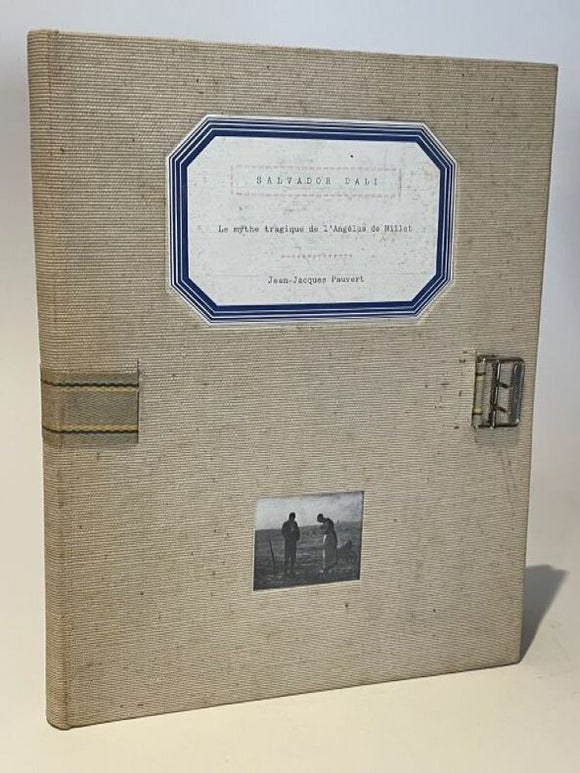 DALI (Salvador). | Le Mythe tragique de l'Angélus de Millet. Interprétation 