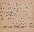 NOAILLES (Anna de). | La Nouvelle Espérance.
