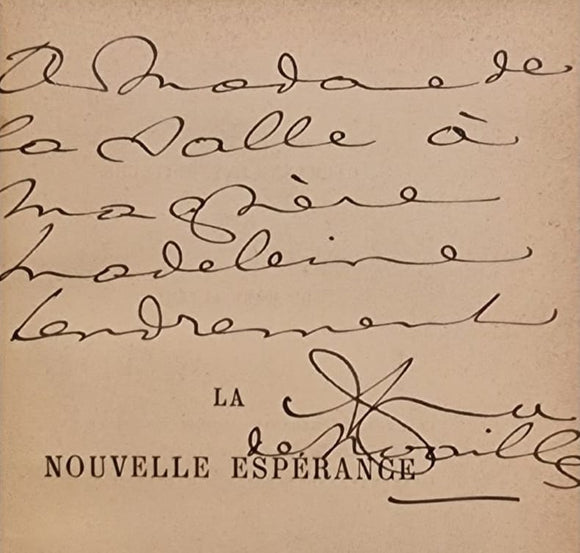 NOAILLES (Anna de). | La Nouvelle Espérance.