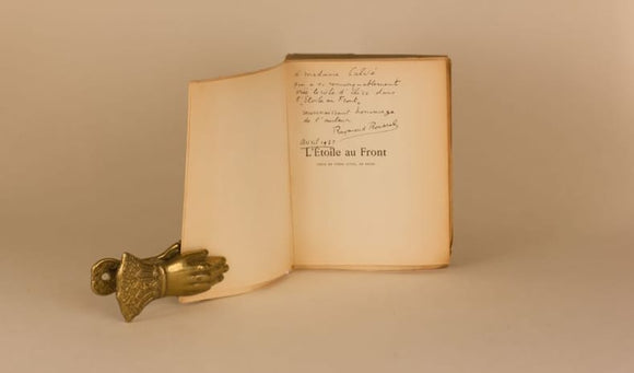 ROUSSEL (Raymond). | L'étoile au front. Pièce en trois actes, en prose, représentée pour la première fois sur la scène du Vaudeville le 5 mai 1924.