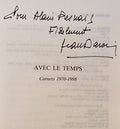 DANIEL (Jean). | Avec le temps. Carnets, 1970-1998.