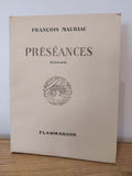 MAURIAC (François). | Préséances.
