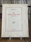 COPEAU (Jacques). | Le petit pauvre (François d'Assise).