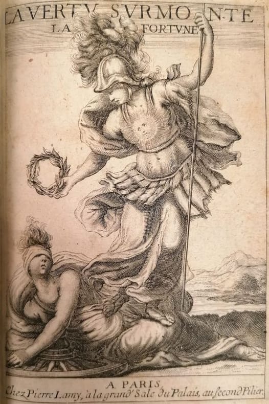 VULSON DE LA COLOMBIERE (Marc de). | Le Palais des curieux, où l'algèbre et le sort donnent la décision des questions les plus douteuses, et où les songes et les visions nocturnes sont expliquées selon la doctrine des anciens.