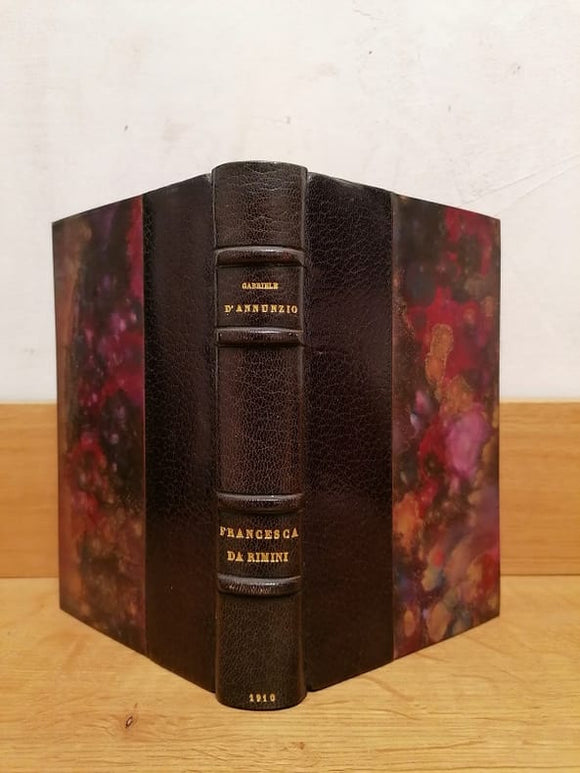 ANNUNZIO (Gabriele d'). | Francesca da Rimini.