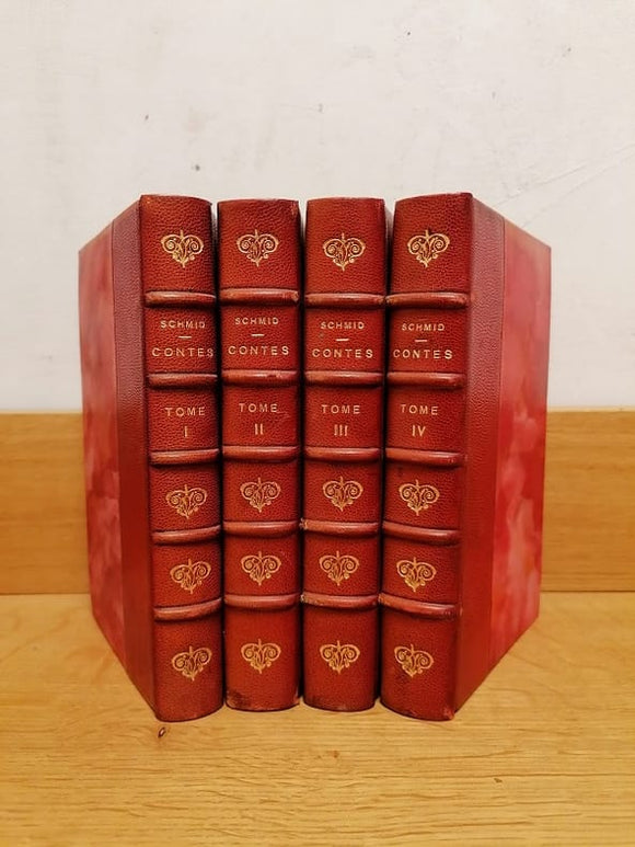SCHMID (Christophe von). | Contes de Schmid. Traduction de l'abbé Macker. Nouvelle édition (4 volumes).