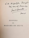 HENRIOT (Emile) DUCLOS (Charles). | Histoire de madame de Selve. Edition ornée d'un portrait de Latour avec une introduction par Emile Henriot.