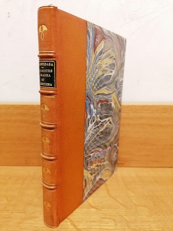 CHANDIDASA. | Les amours de Radha et de Krichna. Traduites du bengali par Man'Ha.