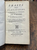 CONDILLAC. | Traité des sensations, à Madame la Comtesse de Vassé.