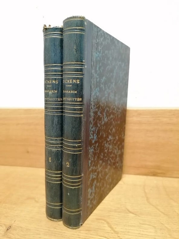 DICKENS (Charles). | Le magasin d'antiquités. Roman anglais traduit [par Alfred Des Essarts] sous la direction de P. Lorain.