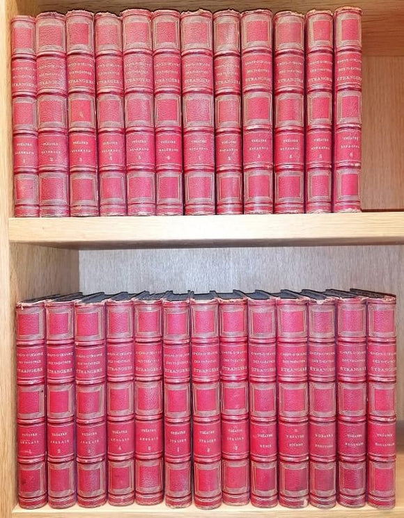 THEATRE | Chefs-d'oeuvre des théâtres étrangers, allemand, anglais, chinois, danois, espagnol, hollandais, indien, italien, polonais, portugais, russe, suédois ; traduits en français...