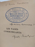BRETON (André). | Les vases communicants.