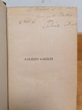CHASLES (Philarète). | Galileo Galilei, sa vie, son procès et ses contemporains.