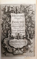 GOEDAERT (Jan). | Histoire naturelle des insectes selon leurs différentes métamorphoses, observées par Jean Goedaert... [Troisième partie].