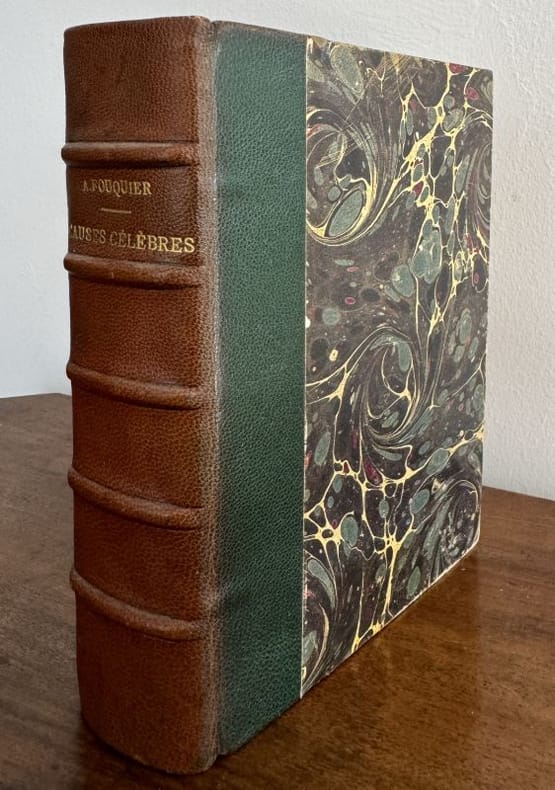 FOUQUIER (Armand). | Petite collection historique illustrée des causes célèbres, par A. Fouquier, dite édition de poche. Tome 1, 4 et 5.