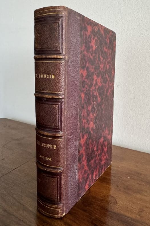 COUSIN (Victor). | Fragments de philosophie moderne. Nouvelle édition.