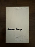 ARP (Jean). | Jean Arp. Ausstellung 14.Dez.57 - 16.Jan.58.