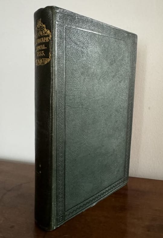 ROSCOE (Thomas). | The Tourist in Italy... The Landscape annual for 1833.