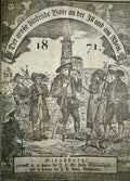 Alsace | Der Grosse elsässische hinkende Bote an der Ill und am Rhein ; ein Kalender für jedermann auf das Jahr nach Christi Geburt : 1871.