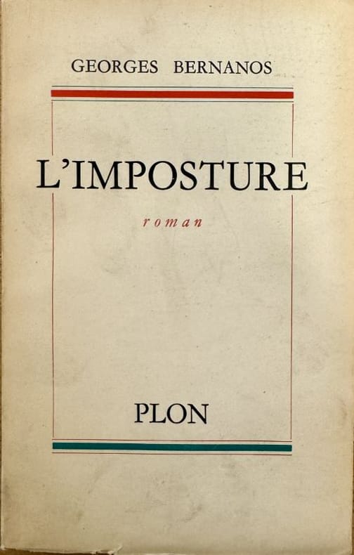 BERNANOS (Georges). | L'imposture.