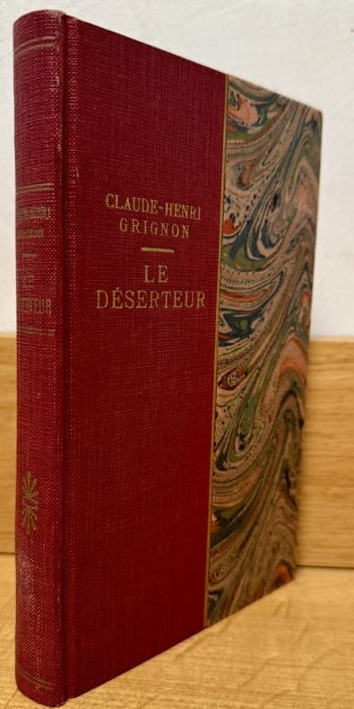 GRIGNON (Claude-Henri). | Le déserteur et autres récits de la terre.