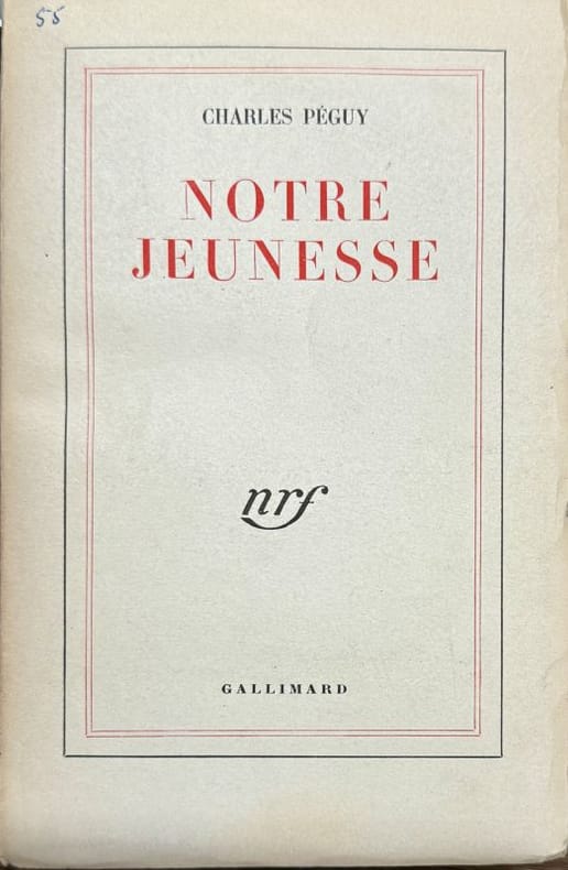 PEGUY (Charles). | Notre jeunesse.