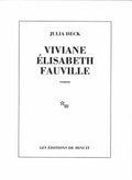 DECK (Julia). | Viviane Elisabeth Fauville.