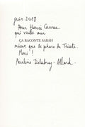 DELABROY-ALLARD (Pauline). | Ça raconte Sarah.
