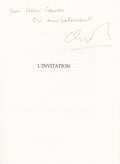 SIMON (Claude). | L'Invitation.