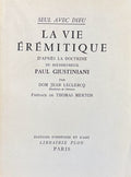 LECLERCQ (Dom Jean). | Seul avec Dieu : la vie érémitique d'après la doctrine du bienheureux Paul Giustiniani.