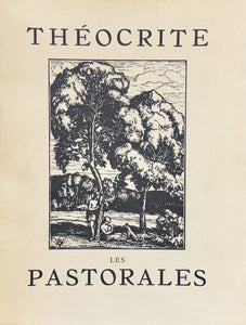 THEOCRITE. | Les pastorales de Théocrite. Traduites intégralement par Gabriel Soulages.