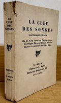 ARTEMIDORE D'EPHESE. | La Clef des songes, ou les Cinq livres de l'interprétation des songes, rêves et visions. Traduits du grec d'Artémidore d'Ephèse et commentés par Henry Vidal.