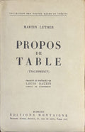 LUTHER. | Propos de table.