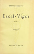 EEKHOUD (Georges). | Escal-Vigor.