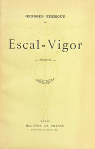 EEKHOUD (Georges). | Escal-Vigor.