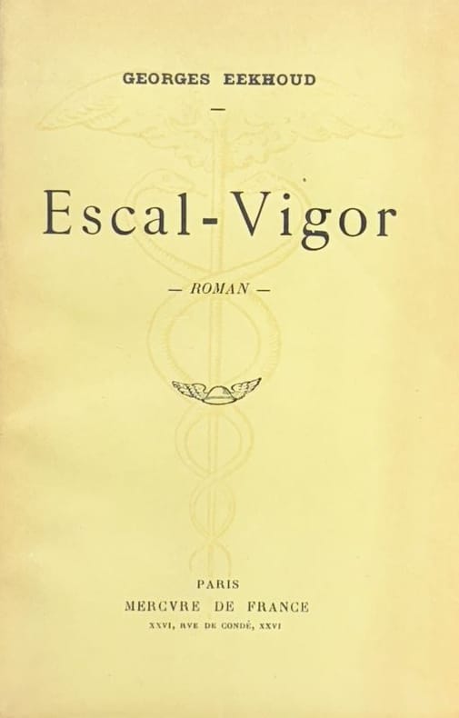 EEKHOUD (Georges). | Escal-Vigor.