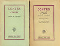 VILLIERS DE L'ISLE-ADAM (Auguste de). | Contes cruels. [Tome 1] et tome 2 : étude historique et littéraire par P.-G. Castex et J. Bollery.