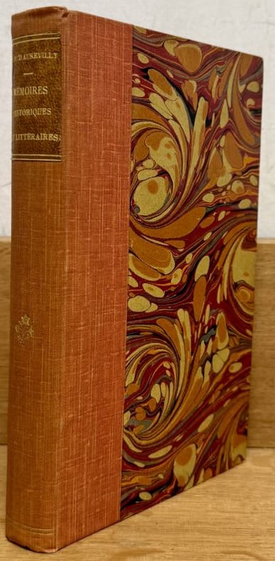BARBEY D'AUREVILLY (Jules). | Mémoires historiques et littéraires (Les oeuvres et les hommes, deuxième série).