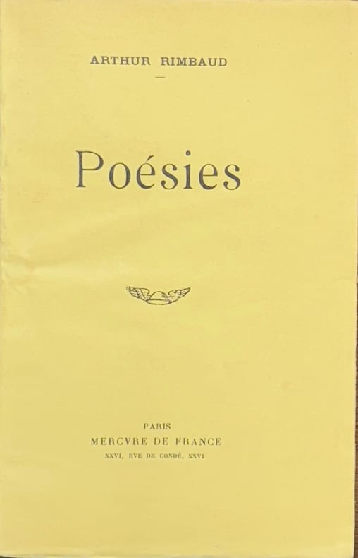 RIMBAUD (Arthur). | Poésies.
