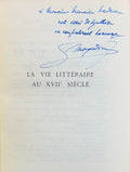 MONGREDIEN (Georges). | La vie littéraire au XVIIe siècle.